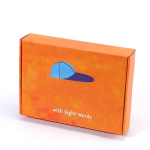 Embossed Custom Logo Foldable Corrugated Clothes Apparel Gift Mailer Box for