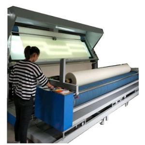 235cm*350cm*230cm Operating Area Fabric Inspection And Rolling Machine Perfect