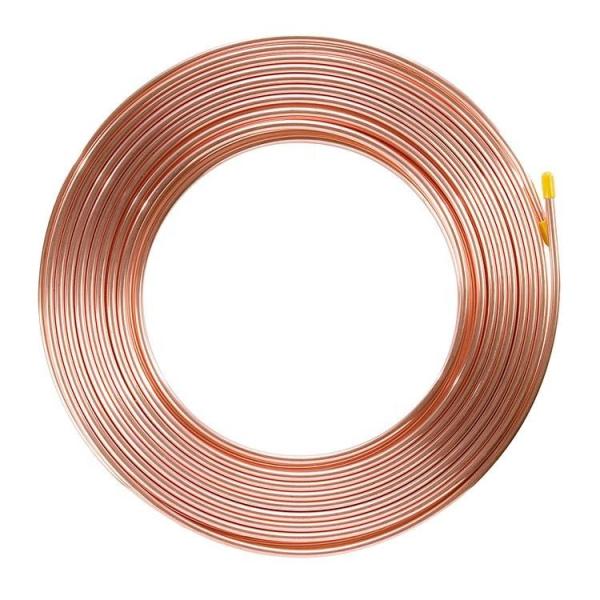 Quality C17200 4m Pancake Coil Copper Pipe 15mm Coiled Arc Welding for sale