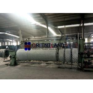 60×80mm Woven Mesh Gabions / Garden Gabion Baskets Hexagonal Hole shape