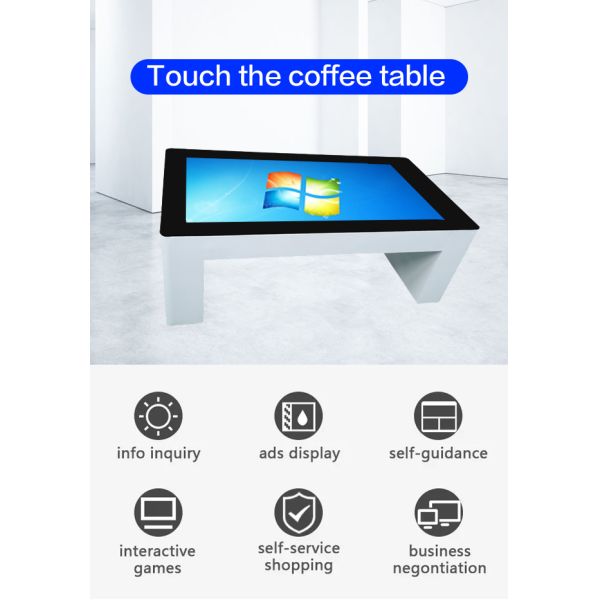 55 inch 4k screen game android kids digital signage smart multi touch table price