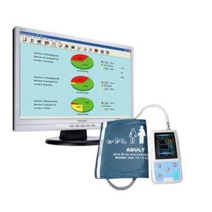 24 Hours Ambulatory NIBP Measure Function Blood Pressure Monitor