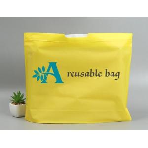 Promotion hanging waterproof drawstring compostable Beam Mouth PE Plastic