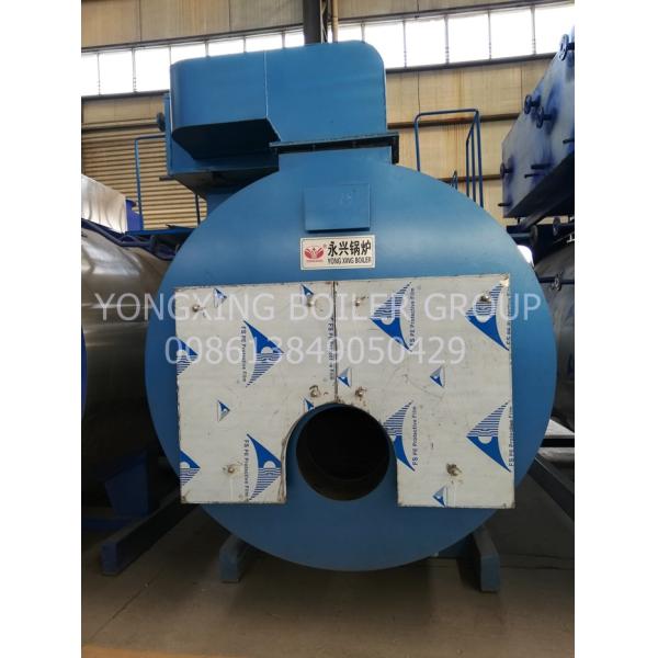 Horizontal Oil Fired Hot Water Boiler Oil Powered Boiler 5000000kal/H With Riello Burner