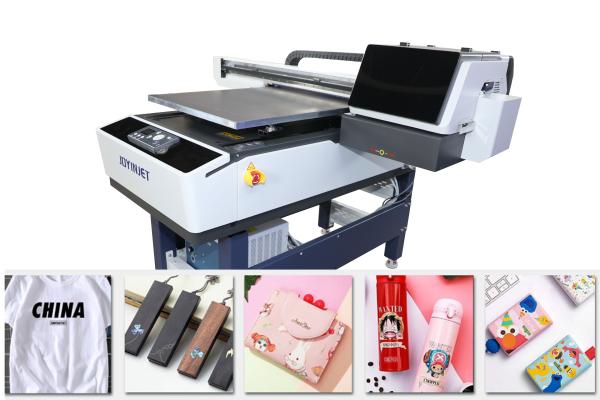 Quality CE EAC Mini Flatbed UV Printer 60CM-90CM Crystal Marks Printing for sale