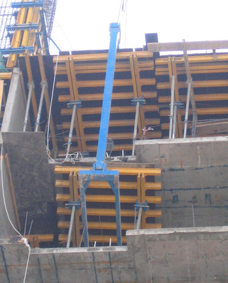 Adjustable Guardrail, tubular handrail, slab formwork protection