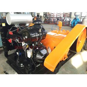 Triplex Deep Hole Drilling Mud Pump , Single Acting Cylinder Reciprocating