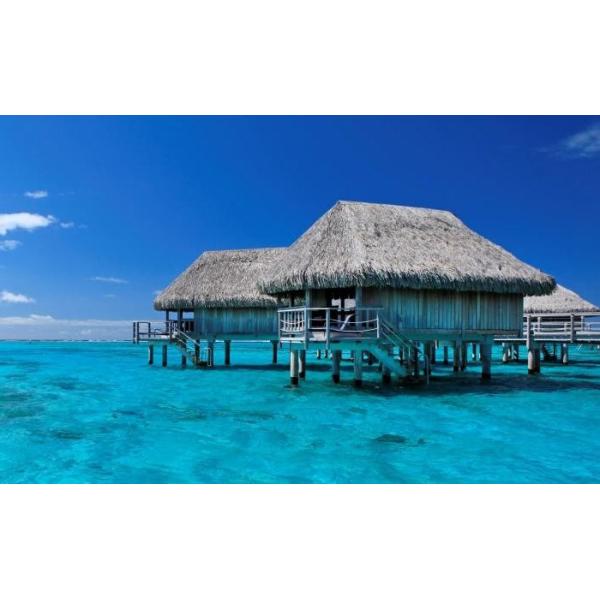 Light Gauge Steel Framing System Resort Overwater Bungalow for rent
