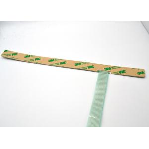 Thin Film PC / PET Overlay LED Membrane Switch With 2mm Connector Tail