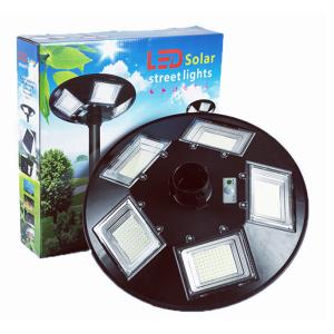 120w 200w ufo power all in one solar garden light lifepo4,outdoor pathway yard
