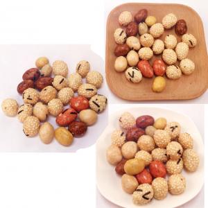 China Roasted 100% Healthy Delicious Natural Soy sauce flavor Peanuts Coated in Colorful Skin in Bulk Packing on sale