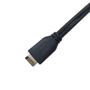 Wholesale Custom 9.5&quot; USB 3.2 Gen 20-Pin to USB 3.2 Gen Header Female-Male Front Panel Wire Harness from china suppliers