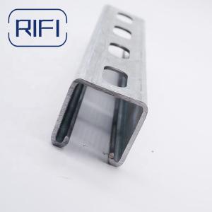 20ft Length Pre-Galvanized Unistrut Channel for Electrical Installations