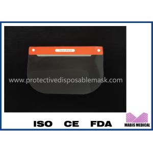 Resusable Skin Friendly Transparent Safety Face Shield Visor
