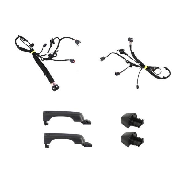 Quality Black Plastic Car Pull Handle With Auto Sense Technology for sale