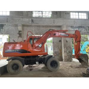 2012 Year Used Wheeled Mini Excavator Doosan DH150W-7 Good Condition