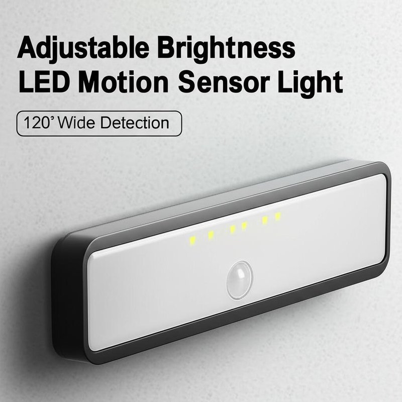 China Adjustable Brightness Wireless Rechargeable LED Motion Sensor Light 120° Wide Detection on sale China Adjustable Brightness Wireless Rechargeable LED Motion Sensor Light 120° Wide Detection on sale