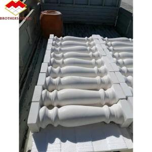 Customized Luxury Marble Staircase Handrail Column for Villa Style Interior