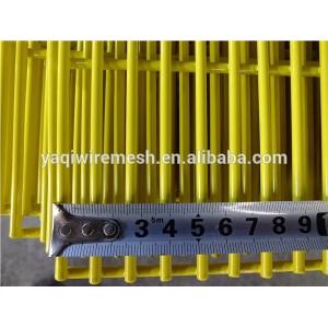 358 Security Wire Mesh Fence Plastic Coating With 4.0mm - 5.0mm Wire PVC Coating