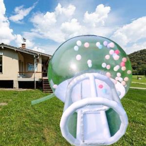 Wholesale Transparent Party Luxury Bubble House Inflatable with Custom Logo Print Option from china suppliers