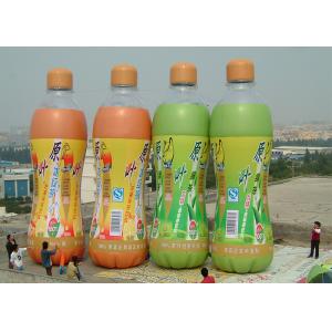 Coca Cala Red / Black Inflatable Beer Bottle With 2 - 3 Minutes Inflate /