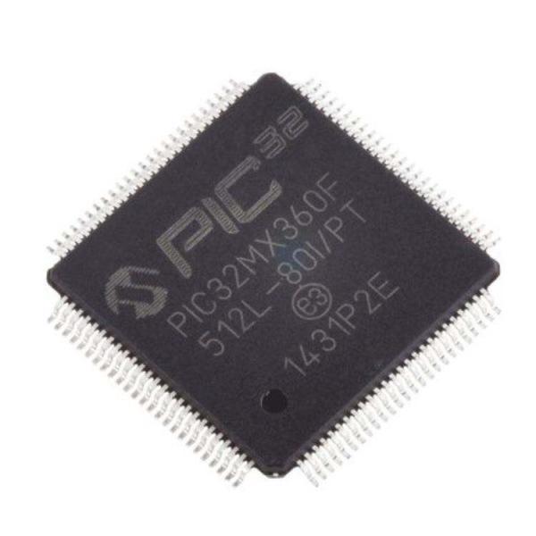 Quality MICROCHIP PIC32MX360F512L-80I/PT 32-bit Microcontrollers Chips Integrated Circuits IC for sale