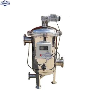 High pressure automatic brush style filter industrial filtration equipment self
