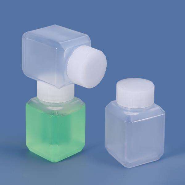 Reagent Translucent Plastic Hdpe Lab Bottles For Chemical Solvents 30ml