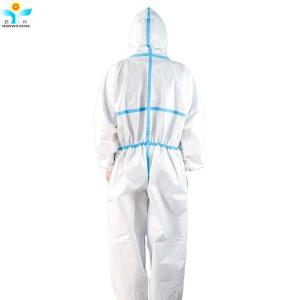 Wholesale Ppe Waterproof Disposable Protective Coveralls 3 Protection Suit With CE EN 13034 from china suppliers