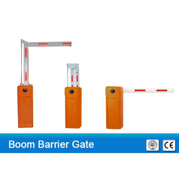 Traffic Control Spiked Road Barrier 90 Degree Folding Boom Gate Brushless DC
