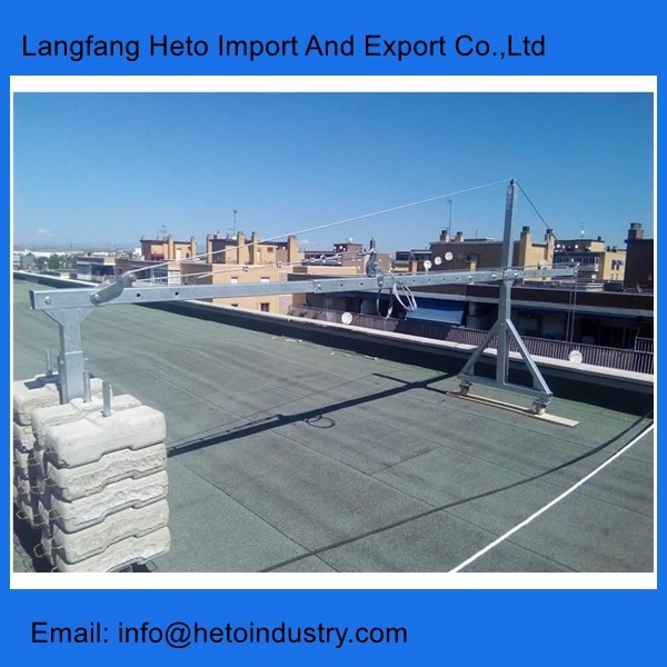Electric hoist motor temporary ZLP800 suspended platform for building maintenanc