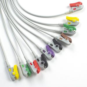 Conmed EKG Lead Compatible with Latex-free 10Lead ECG Diagnostic Cable IEC
