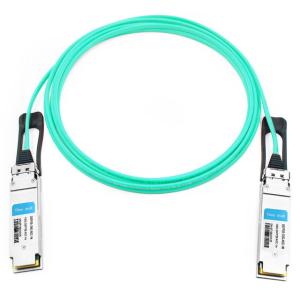 Wholesale Brocade QSFP28-100G-AOC1M Compatible 1m (3ft) 100G QSFP28 to QSFP28 Active Optical Cable from china suppliers