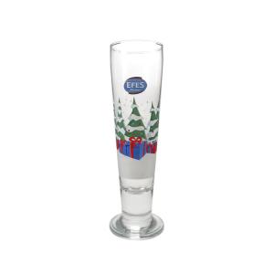 China Polycarbonate Pilsner Glass Footed 14oz 420ml Plastic Juice Glasses on sale