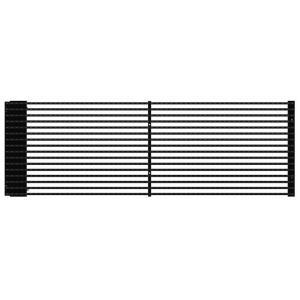 Mesh LED Media Facade Natural Ventilation Homogeneous Structure