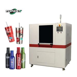 ODM Digital UV Printer Length 350mm For Cylinder And Conical Bottles