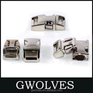 10mm Zinc Alloy Quick Release Buckle for Paracord Bracelet Customized Request