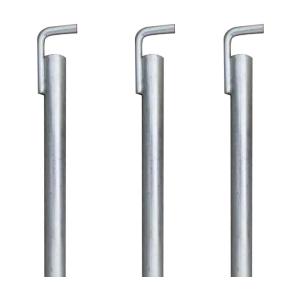 Scaffolding Tubular Anchor With Hook and Galvanized Finish and Seamless Steel