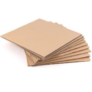 B C E F Flute Cardboard Corrugated Sheets 3 Layer 5 Layer Custom Thickness /