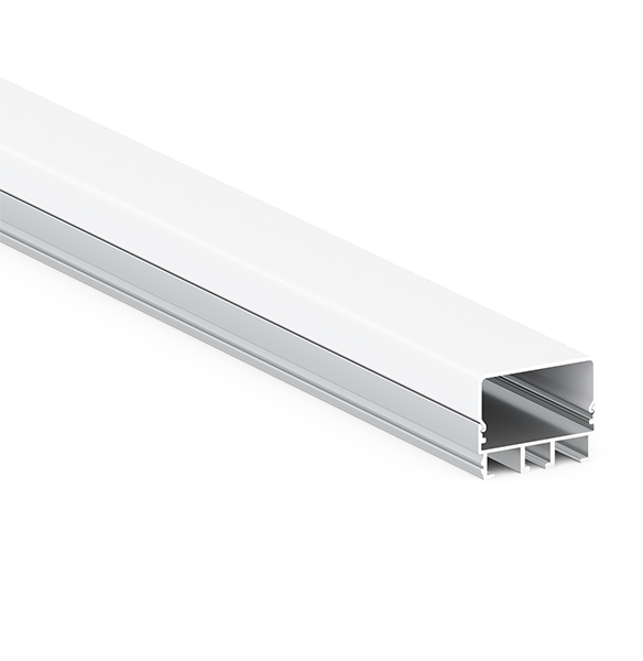 LEDCORP® Surface Mounted LED Lighting with Customized Aluminum Profile High Light Efficiency For Office Gym Hotel