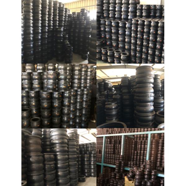 ANSI 150LB Ductile Iron Flanged Rubber Bellows Eccentric Expansion Reducer Rubber Joints