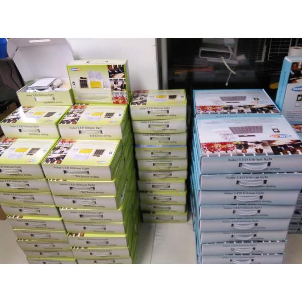 Home Solar Panel Light Kit Solar Camping Light Kit 12 Hours AC Charging Time