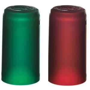 Non Spill Wine Bottle Heat Shrink Capsules with Transparent Customization