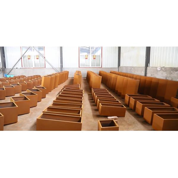 1000mm Gnee Garden Outdoor Metal Planter For Tree And Flower