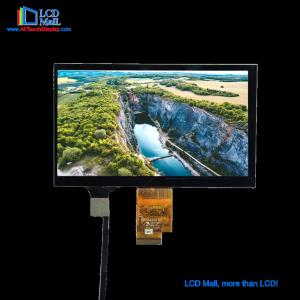 24 Bit RGB HDMI TFT Display TFT LCD Display Screen 800*480 Resolution