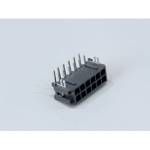 Micro Fit 3.0 2x6 Pin Header Connector, 3.00mm Pitch Side Entry PCB Power Signal