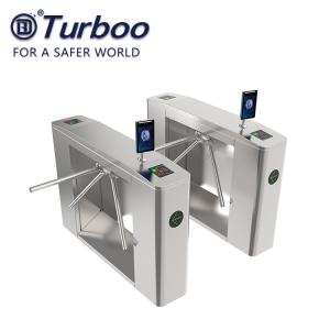 RFID Tripod Turnstile Gate Integrated with Security Access Control System