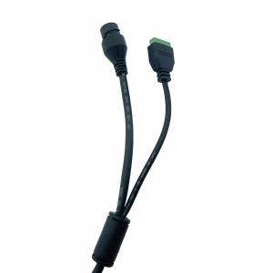 Ip Camera Ethernet Cable RJ45 Master Electric Wire Harness Cable Assembly MX1.25