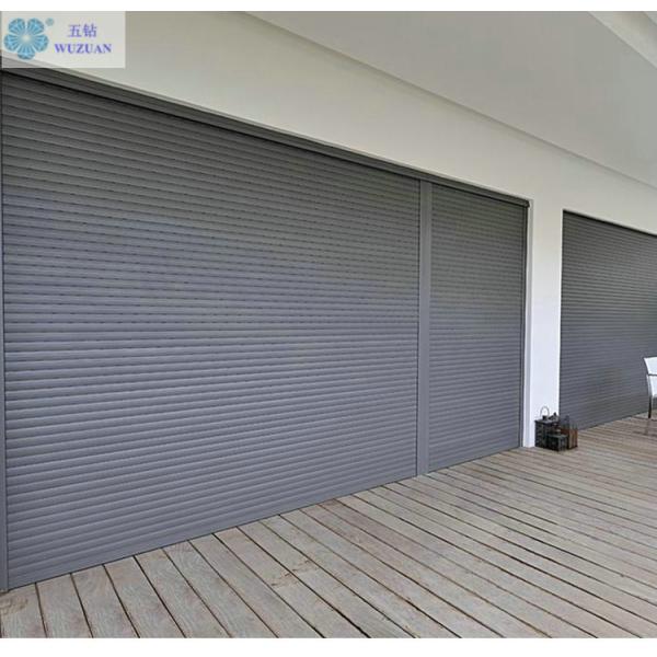 Quality ODM Aluminium Roller Shutter Doors With PU Foam Infilled for sale