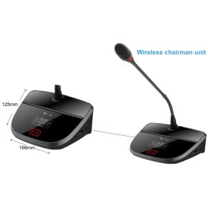 WiFi UHF Discussion Video Wireless Microphone Audio Digital Conference System